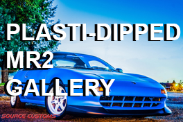 Plasti-Dipped MR2 Gallery